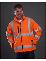 Yoko HVK 09 Hi-Vis softshellová bunda 79.VK09 black Yoko HVK 09 Hi-Vis softshellová bunda 79.VK09 black