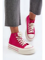 Dámské tenisky na platformě Fuksja Aineri