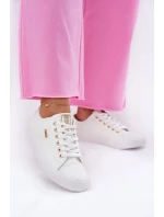 Dámské Tenisky Z Eko Kůže Big Star RR274748 Bílé Dámské Tenisky Z Eko Kůže Big Star RR274748 Bílé