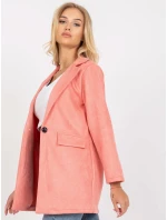 Dámské sako DHJ MA 15286 broskvové Dámské sako DHJ MA 15286 broskvové