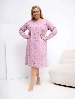 DU KN noční košile FP 607.04P tmavě růžová