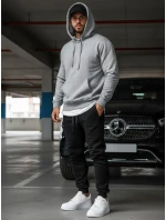 Pánské černé tepláky FashionStreet UX2395