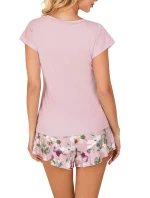 Dámské pyžamo Nicola 1/2 pink - Donna Dámské pyžamo Nicola 1/2 pink - Donna