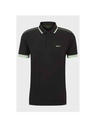 Pánská polokošile BOSS Paddy 1 Charcoal regular fit černá (50512995-016) Pánská polokošile BOSS Paddy 1 Charcoal regular fit černá (50512995-016)