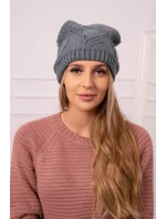 Majka dámská čepice K376 tmavě šedá Majka dámská čepice K376 tmavě šedá