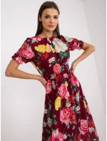 Šaty LK SK 507564.36P kaštanová