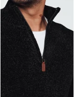 Pánský černý svetr FashionStreet WX2235