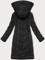 Černá dámská prošívaná bunda pro přechodné období S'West (B8302-1)