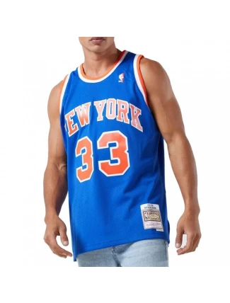 Mitchell & Ness NBA Swingman New York Knicks Patric Ewing dres SMJYGS18186-NYKROYA91PEW pánské
