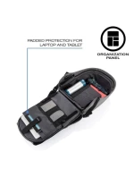 XD DESIGN BATOH PROTI KRÁDEŽI BOBBY HERO SMALL GREY P/N: P705.702