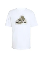 Pánské tričko adidas Camo Modern Logo Graphic T-shirt white JZ7493 pánské