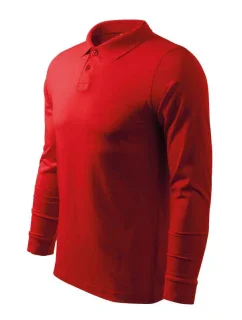 Malfini Single J. LS M MLI-21107 červená polokošile