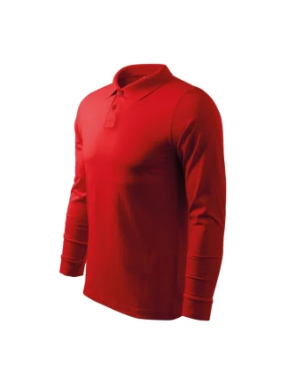 Malfini Single J. LS M MLI-21107 červená polokošile