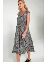 Vamp - Dlouhé šaty s potiskem 20504 - Vamp