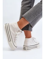 Dámské tenisky na platformě bílé Aineri Dámské tenisky na platformě bílé Aineri