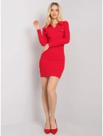 Šaty RV SK 7435.38 červená