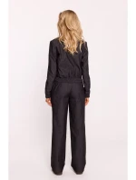 Bunda bomber M800 Press stud - grafitová Bunda bomber M800 Press stud - grafitová