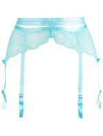 Podvazkový pás V-11022 modrý - Axami