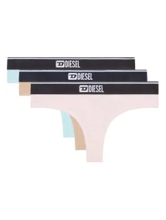 Dámská tanga Ufst-Stars-3Pack A05139-0LDAC-E6466 - Diesel