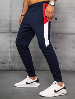 FashionStreet pánské tmavě modré tepláky UX3203