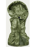 Zelená dámská oversize vesta (KA-016) Zelená dámská oversize vesta (KA-016)