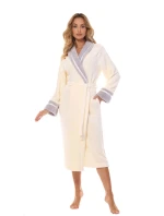 Dámský župan 2409 Madame cream - L&L