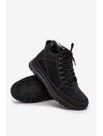 Pánské turistické boty s vyhříváním Černé Wivelle