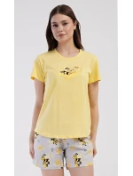 Dámské pyžamo šortky Včelka