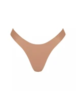 Dámská tanga ZERO Feel 2.0 Tiny tanga - BROWN - hnědé 00CM - SLOGGI