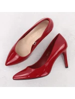 Černé dámské kožené tenisky na podpatku Sergio Leone PB236-S