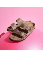 Birkenstock Arizona Soft Footbed Oiled Leather Tabacco Brown úzké žabky pro muže/dámy (0552813) Birkenstock Arizona Soft Footbed Oiled Leather Tabacco Brown úzké žabky pro muže/dámy (0552813)