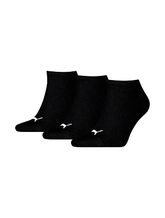 Ponožky Puma Sneaker Plain, balení po 3 kusech, černé, 938624 06 Ponožky Puma Sneaker Plain, balení po 3 kusech, černé, 938624 06