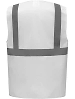 Yoko HVW 801 Hi-Vis multifunkční vesta 79.W801 white