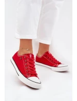 Dámské Nízké Tenisky Big Star DD274A234 Červené