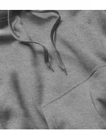 Tmavě šedá dámská tepláková mikina (W02-5) Tmavě šedá dámská tepláková mikina (W02-5)