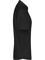 Daiber JN 683 Mikro keprová halenka s krátkým rukávem 02.0683 black Daiber JN 683 Mikro keprová halenka s krátkým rukávem 02.0683 black