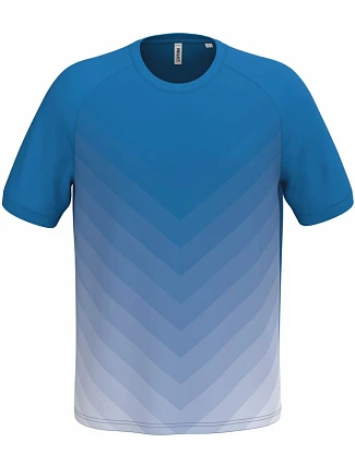 Kariban ProAct PA 4047 Unisex sportovní tričko s barevným gradientem 20.4047 sporty royal blue Kariban ProAct PA 4047 Unisex sportovní tričko s barevným gradientem 20.4047 sporty royal blue