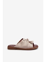 Dámské sandály na ploché podrážce béžové Nelvira Dámské sandály na ploché podrážce béžové Nelvira