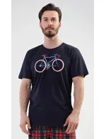 Pánské pyžamo šortky Old bike Pánské pyžamo šortky Old bike