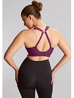Sportovní podprsenka Panache 7341 34 DD Bordó