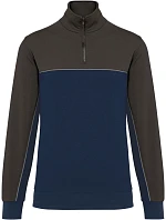 WK WK 404 Pracovní mikina s 1/4 zipem 20.W404 navy/dark grey WK WK 404 Pracovní mikina s 1/4 zipem 20.W404 navy/dark grey