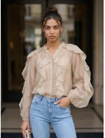 IT košile KS 29035.50 béžová IT košile KS 29035.50 béžová