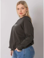 Mikina RV BL 7162.12P tmavá khaki