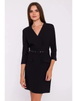 Dámské šaty S369 Černá - Stylove Dámské šaty S369 Černá - Stylove