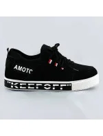 Černé nazouvací dámské tenisky (C1039) Černé nazouvací dámské tenisky (C1039)