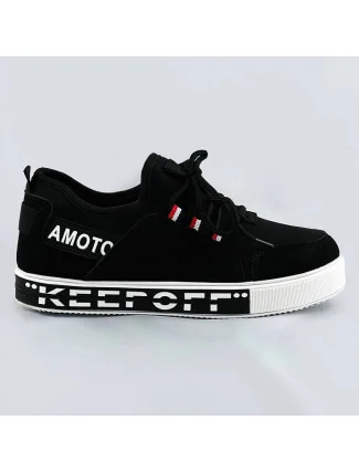 Černé nazouvací dámské tenisky (C1039) Černé nazouvací dámské tenisky (C1039)