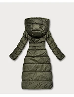 Minoritní khaki oboustranná zimní bunda s kožešinou (P3-6020-22) Minoritní khaki oboustranná zimní bunda s kožešinou (P3-6020-22)