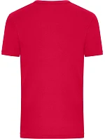 Daiber 8040 Pánské bio tričko s jemným žebrováním 02.8040 red Daiber 8040 Pánské bio tričko s jemným žebrováním 02.8040 red