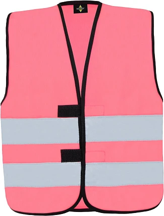 Korntex KW – Aarhus Dětská bezpečnostní vesta 76.KW01 neon pink Korntex KW – Aarhus Dětská bezpečnostní vesta 76.KW01 neon pink