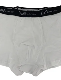 Pánské boxerky N8B231 bílá - Dolce & Gabbana